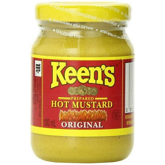 Keen's Prepared, Hot Mustard, 100ml/3.4 fl.oz