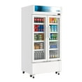 thumbnail image 2 of 35 in. Commercial 2-Glass Door Merchandiser Refrigerator, 16.5 cu. ft. in White (KM-MDR-2GD-35), 2 of 13