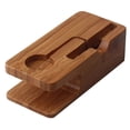 thumbnail image 4 of CNKOO Natural Bamboo Charging Dock Station Phone Holder Bracket Smart Watch Cradle Stand ZZZ, 4 of 6