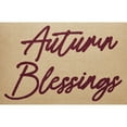 thumbnail image 3 of VHC Brands Connell Autumn Blessings Seasonal Farmhouse Decor Fall Pillow 9.5x14, 3 of 4