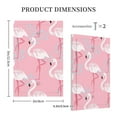 thumbnail image 3 of Balery Pink Flamingo for Duplex Wall Plates Kit, Electrical Outlet Covers, Standard Size 1-Gang 5.0" x3.0", Electric Receptacle Plug Covers-Style V, 3 of 6