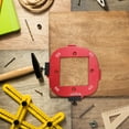 thumbnail image 3 of EGNMCR Corner Horn Template Corner Horn Jigs Router Template Reusable Positioning Accurately Measure For Router Woodworking Corner Horn Jigs Corner radius template, 3 of 9