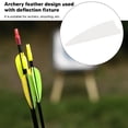 thumbnail image 3 of 50 Pcs Feather Fletching Light Weight Fletches DIY Feathers Fletches for Outdoors Archery, 3 of 8