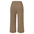 thumbnail image 3 of SIYUDAN Women Pants Casual Pants For Women Khaki Adult Yoga Pants Womens Loose Pants Womens Wide Leg Pants With Pockets Women Summer Pants, 3 of 5