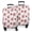 White Cow Strawberry, variant on Green Cow Spot Pattern Luggage Cover Fashion Suitcase Cover Baggage Covers Fit 25-28 Inch Luggage (Go Travel)