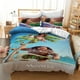 thumbnail image 3 of Disney-Juego de ropa de cama de dibujos animados para niños, funda de edredón, edredón, funda de almohada, regalo para niños, 3 of 5