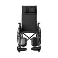 thumbnail image 2 of McKesson Reclining Wheelchair Steel 18"-20"W x 16"D Elevating Legrest, 2 of 4