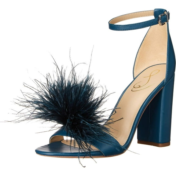 Sam Edelman Women's Yaro Feather Heel Wild Indigo 8.5M