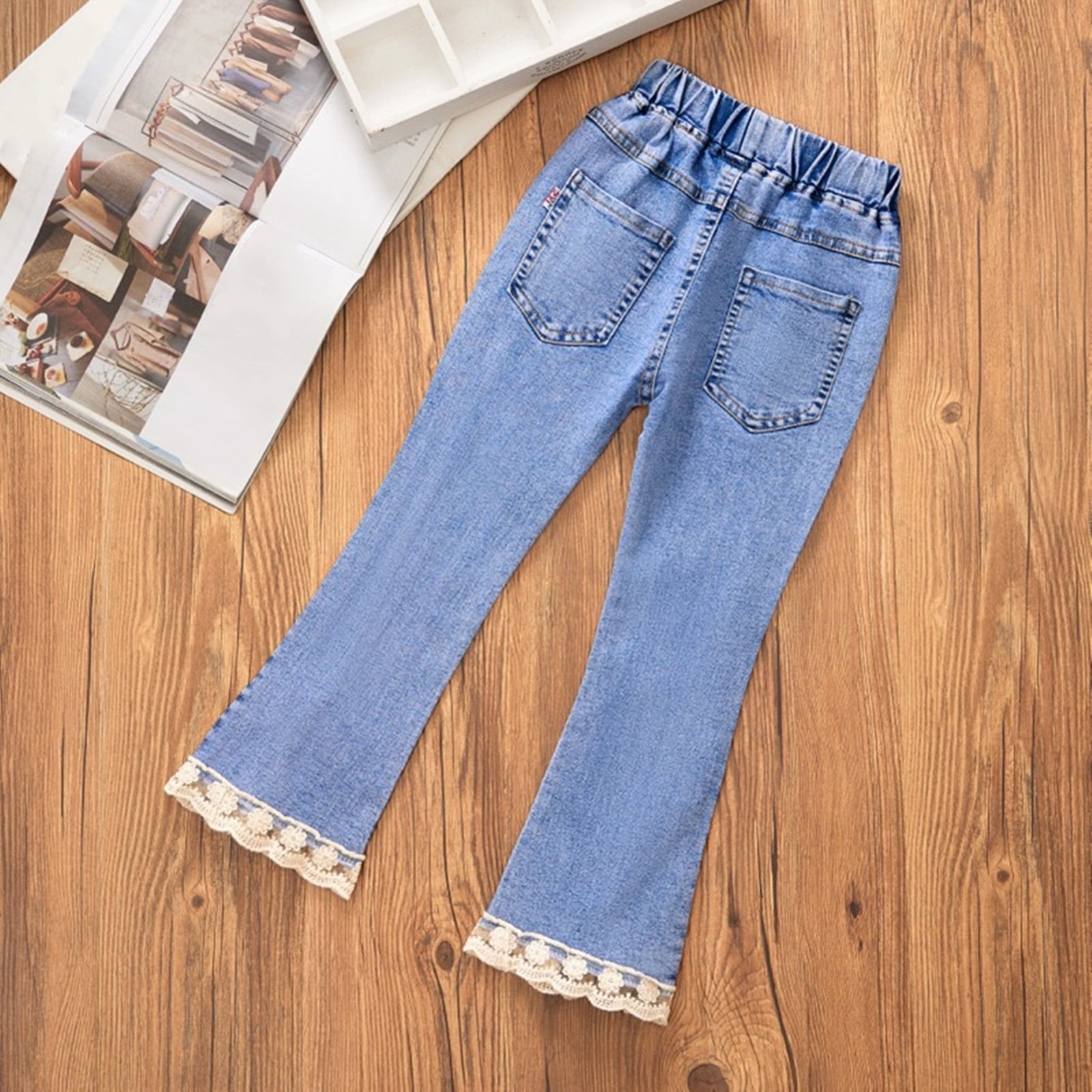 Summer Savings Clearance 2024! Itsun Girl Jean,Little Girls