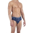 thumbnail image 4 of Men's Papi 554420 Heading West Brief (Blue S), 4 of 5