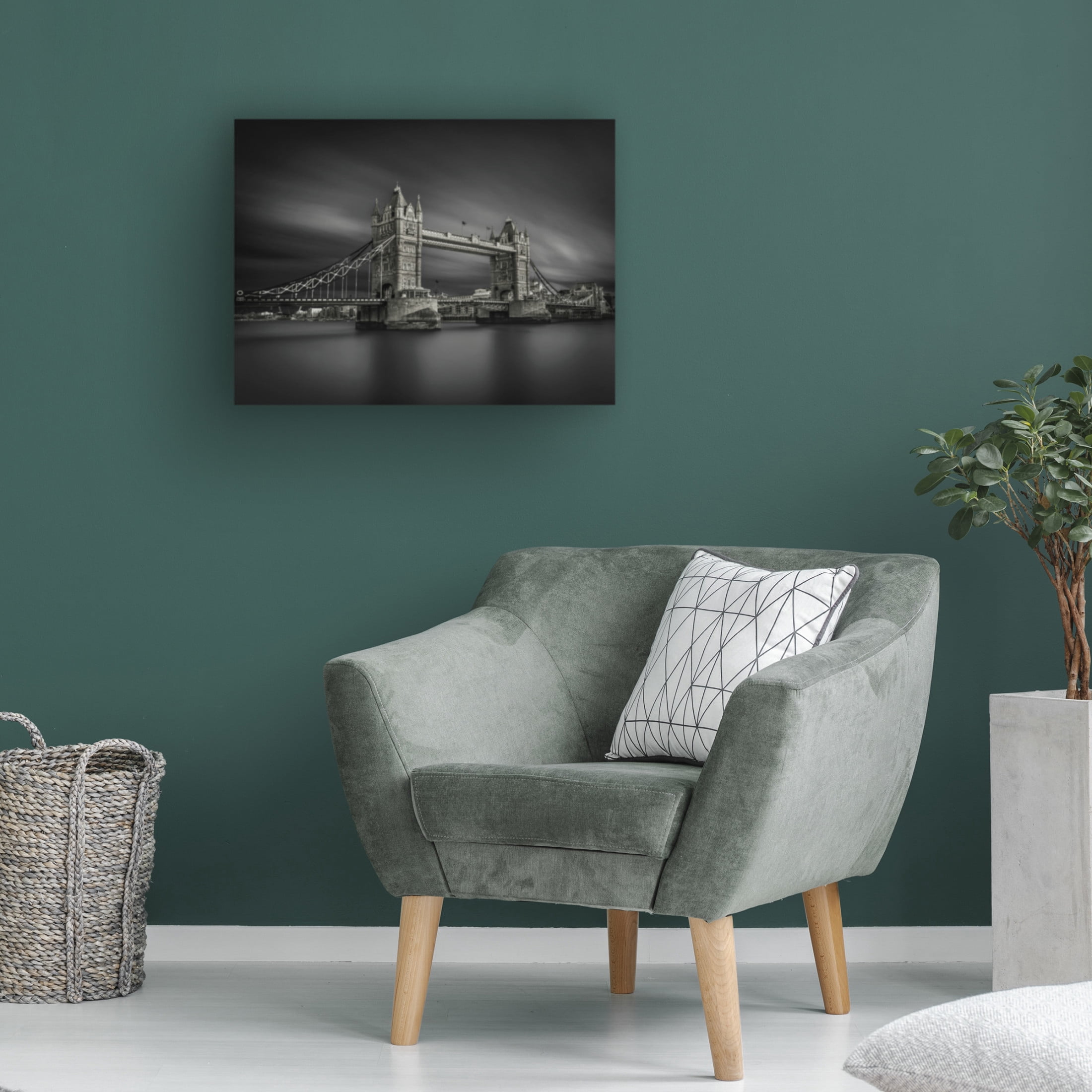 Trademark Fine Art Massimo Cuomo Tower Bridge, London. Canvas Wall Art