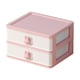 thumbnail image 1 of Caja de almacenamiento de escritorio, estilo cajón, multifuncional, para estudiantes, cosméticos, joyas, papelería, organizador, estante de almacenamiento, estuches de almacenamiento, 1 of 5