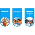 thumbnail image 4 of Anillo de natación para niños Piscina para adultos Anillo de natación Tubo de natación Decoración de fiesta en la playa de verano MFZFUKR CPB-DE-SSW426-2, 4 of 5