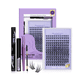 thumbnail image 1 of Extensiones de Pestañas Kit 156pcs B03 Naturales 8-16mm Malubero, Negro, 1 of 5
