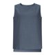 thumbnail image 5 of Craaazy Women Casual Sleeveless Tank Top, Solid Color Loose Fit Round Neck Vest, High Low Hem Asymmetric Top for Daily Wear Gifts, 5 of 7