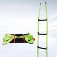 thumbnail image 1 of DYNWAVECA Fire Rope Ladder, Durability, Portable, Climbiaerial Work Rescue Escaroladder Emergency Ladder for Engineering Office 10M, 1 of 10