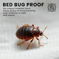 thumbnail image 4 of Premium Waterproof Bed Bug Mattress Cover, Queen Zippered Mattress Protector, 12 Inches Deep, Dust Mite Proof 6-Sided Mattress Encasement for Bed, 4 of 4