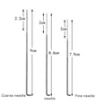 thumbnail image 2 of Chok 3 Sizes Felting Needles Tool  30pcs, 2 of 8