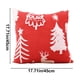 thumbnail image 3 of Ganfancp Christmas Plush Throw Pillow Funda de Almohada No Incluye Núcleo de Almohada Ofertas Del Día Liquidación 1* Funda de Almohada, 3 of 7