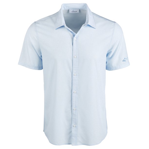 Mens Shirt Mint Button Down Golf Stretch 2XL