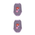 thumbnail image 4 of Methold chalecos a rayas para mascotas con letras 2Conjunto Violeta SG, 4 of 6