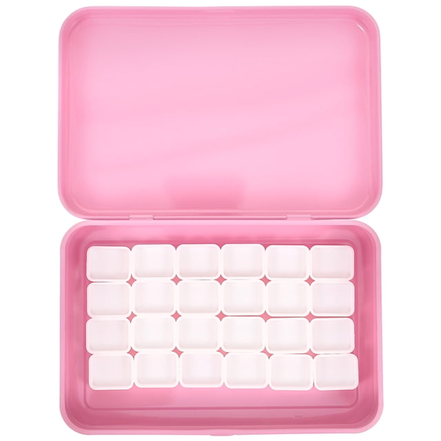 Caja de pigmentos para pintura, caja de almacenamiento de pigmentos de acuarela artística, soporte de Color para pintura, 1 Juego