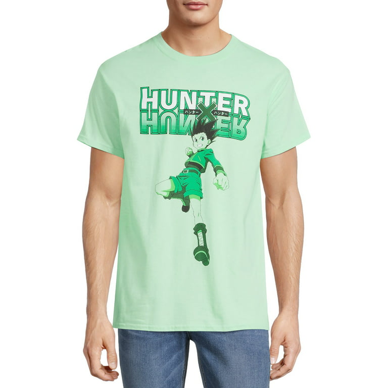 Hunter X Hunter Anime Cartoon Mens White Short Sleeve Graphic Tee : Target