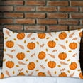 thumbnail image 6 of Pillowcases Thanksgiving Halloween Pillow Cases Set of 2 Pillow Cover Cushion Case Rectangle Pillowcase with Hidden Zipper 16x24 Inch Home Decor, 6 of 6