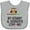 AC-Heather Grey, variant on Inktastic Grammy and Grandpa Love Me Owl Girls Baby Bib