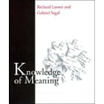 thumbnail image 2 of Pre-Owned Knowledge of Meaning: An Introduction to Semantic Theory (Paperback) 0262621002 9780262621007, 2 of 2