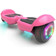 HOVERSTAR Bluetooth Hoverboard Flash LED lights Two-Wheel Self Balancing Electric Scooter Red