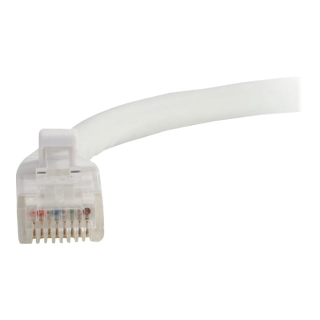 C2G 35 Pi Cat6a Sans Accroc Non Blindé (UTP) Patch Réseau Câble Ethernet - Blanc - Patch Câble - RJ-45 (m) vers RJ-45 (m) - 35 Pi - UTP - CAT 6a - Moulé, Sans Accroc, Échoué - Blanc