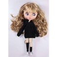 thumbnail image 2 of Ropa de Muñeca de Moda Baoblaze con Capucha para 1/6 Ob24 Soldier Doll Accs Negro, 2 of 6