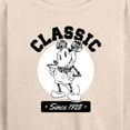 thumbnail image 3 of Mickey & Friends - Mickey Classic Since 1928 - Women's Lightweight French Terry Long Sleeve Shirt, 3 of 5