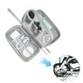 thumbnail image 5 of Unique Bargains Electronic Organizer Cable Double Layers Portable Pouch Gray Small, 5 of 6