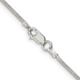 thumbnail image 4 of 925 Sterling Silver Solid Polished 1.25mm Octagonal Snake Link Bracelet 8 Inch Lobster Claw - Link Bracelet for Women, 4 of 7