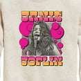 thumbnail image 3 of Janis Joplin - Janis Drawing  - Toddler And Youth Crewneck Fleece Sweatshirt, 3 of 5