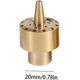 thumbnail image 4 of Tools Brunnen-dse Messing Fountain Sprinklerkopf Pond Pool Sprhdse Bewsserung Beschlagen Zubehr Durable Gartengerte, 4 of 5