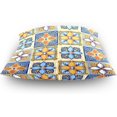thumbnail image 4 of GZHJMY Soft Smooth Skin-Friendly Throw Pillow Cover without Pillow Case16"x16"Shrink-Resistant Breathable Hidden Zipper Opening, Sofa Bed Office Farmhouse Room Easy to Disassemble|Mexican Talavera C, 4 of 7