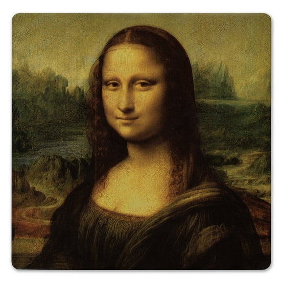 Thirstystone "Mona Lisa" 8" Cork Back Stone Trivet