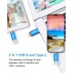 thumbnail image 2 of Unidad flash USB C SANKESU 256GB Dual OTG para Android, 2 of 7
