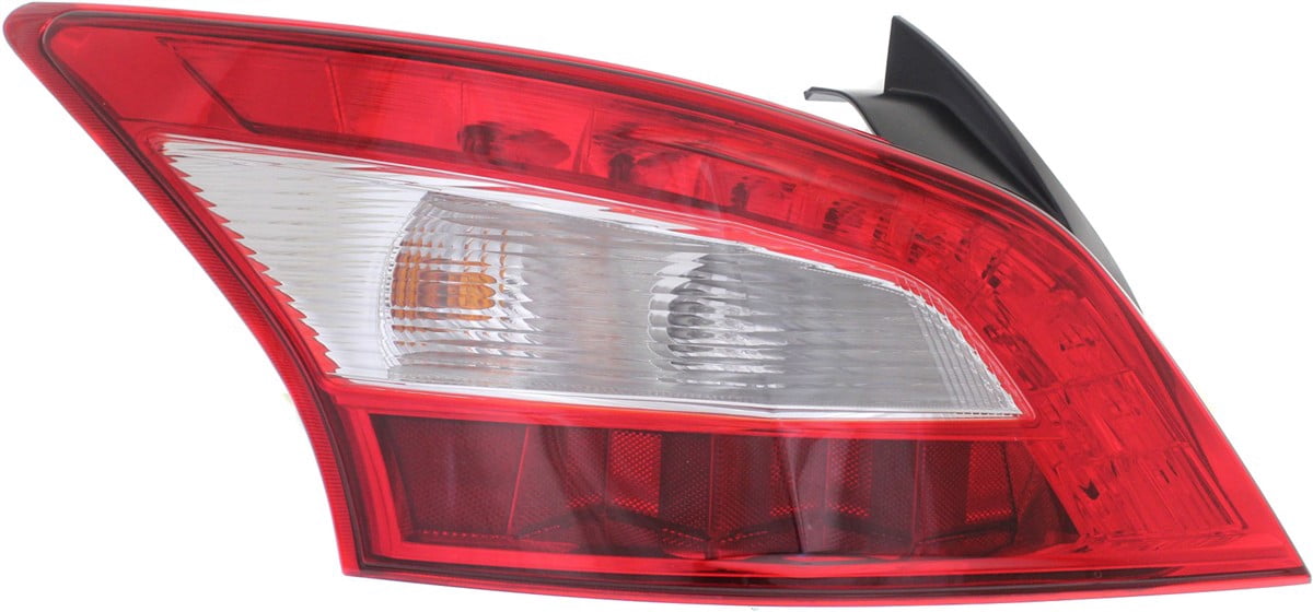Tail Light Compatible With 2009-2011 Nissan Maxima Left Driver With bulb(s)