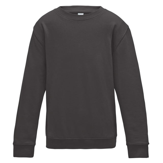 AWDis Just Hoods Chandail en Molleton Col Rond Uni pour Garçons/filles