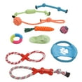 thumbnail image 3 of Juguete de Cuerda Nikou 10 piezas para mascotas interactivo colorido para masticar cachorros, 3 of 15