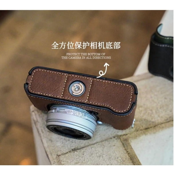 Half Case For Fujifilm X-E5 Leather Insert XE5 Camera Cover