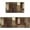 style-109, variant on Les Fleurs La Terre Kitchen Rug and Sets Set of 2 Non Skid Washable mat for Bless This Home Brown Cream Kitchen mats for Floor Farmhouse Kitchen Decor