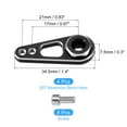 thumbnail image 2 of Aluminum Alloy 25T Steering Servo Double Hole Arm Horn Silver for RC Car/Boat/Airplane Boat Accessories 4 Pcs, 2 of 6