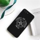 thumbnail image 1 of Funda de goma suave de TPU para iPhone, carcasa negra de diablo Satán para iPhone 13, 11 pro, XS MAX, 8, 7, 6, 6S Plus, X, 5, 5S, SE, 2020, XR Fivean unisex, 1 of 2