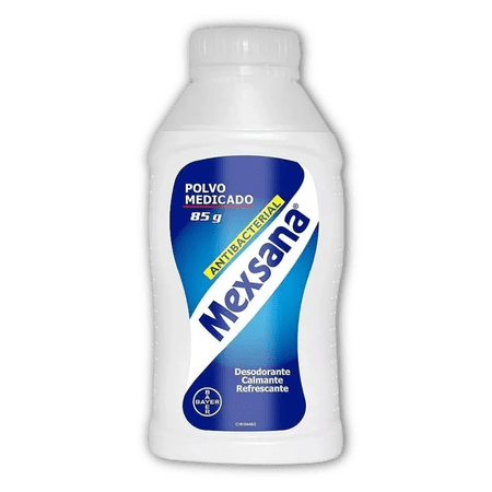 Mexsana Talco Desodorante para Pies por 85g - 2.9 Oz - Mexsana Foot Powder 2.9 Oz