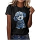 thumbnail image 2 of Xuyuer Women Blessed Beyond Measure Graphic Funny Cute T Shirts (Gift Ideas) Printed Graphic Workout Athletic Loose Fitting Tee Tops Print Blouses Casual Crew Neck Short Sleeve Basic Tee, 2 of 4